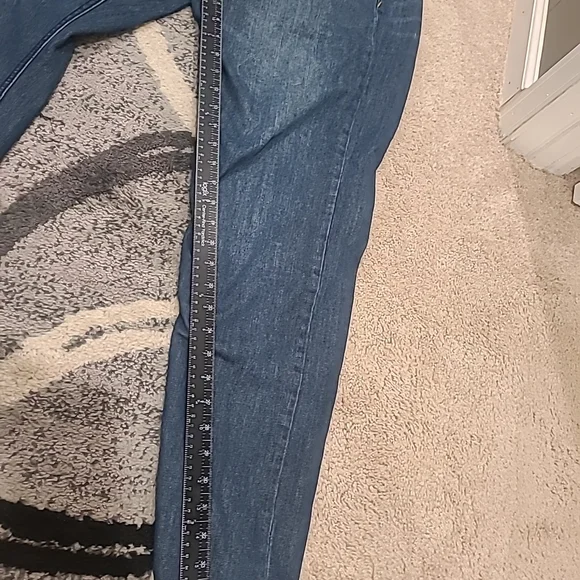 Vtg Y2K Coogi 1969 Baggy Hip-Hop Embroidered Jeans Size 42x34 - Picture 3 of 14